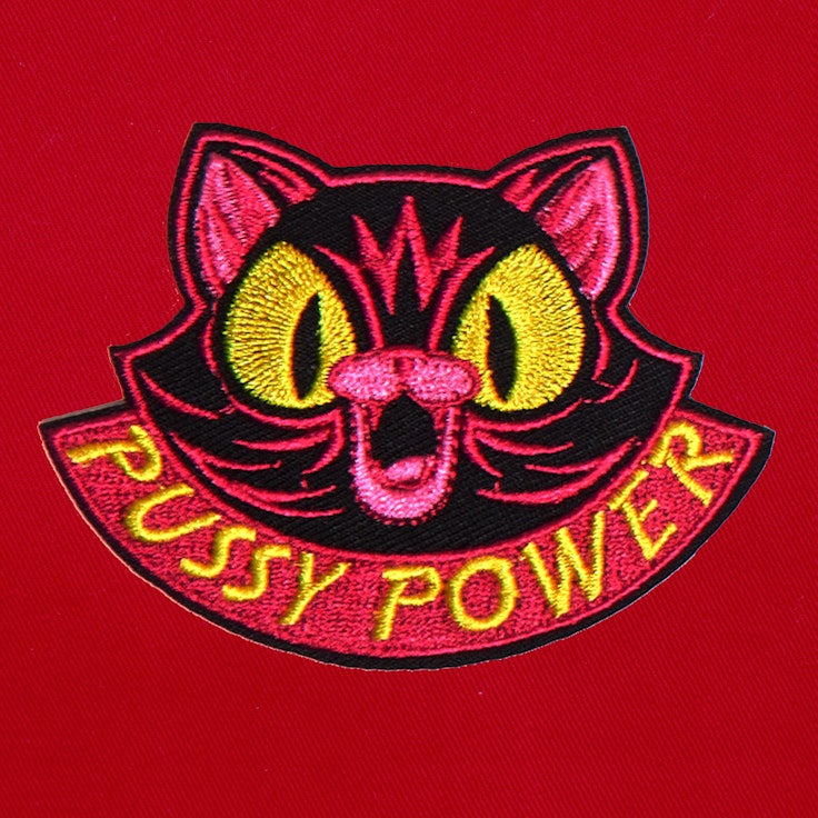 Badge Pussy Power - 218