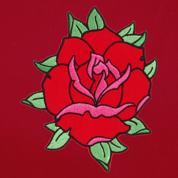Badge Rose2 - 48