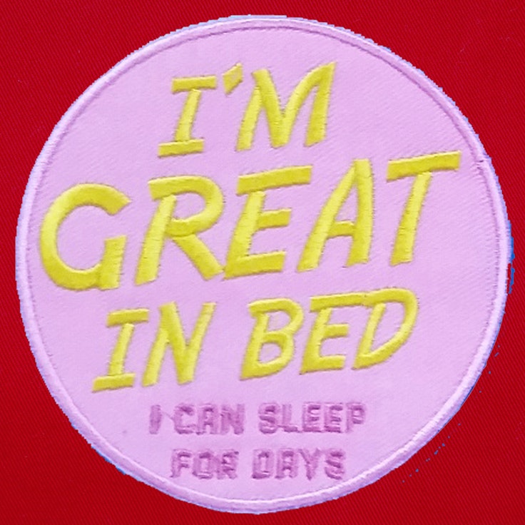 Badge Great in bed - 61