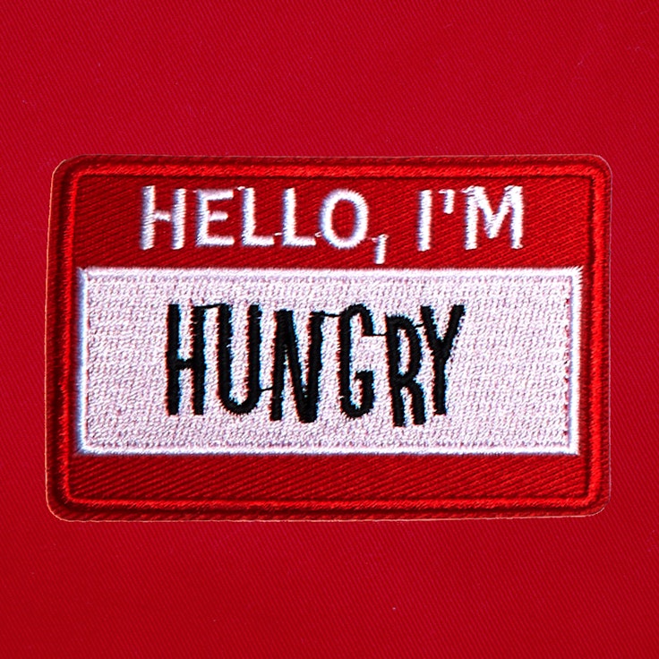 Badge  Hungry - 131