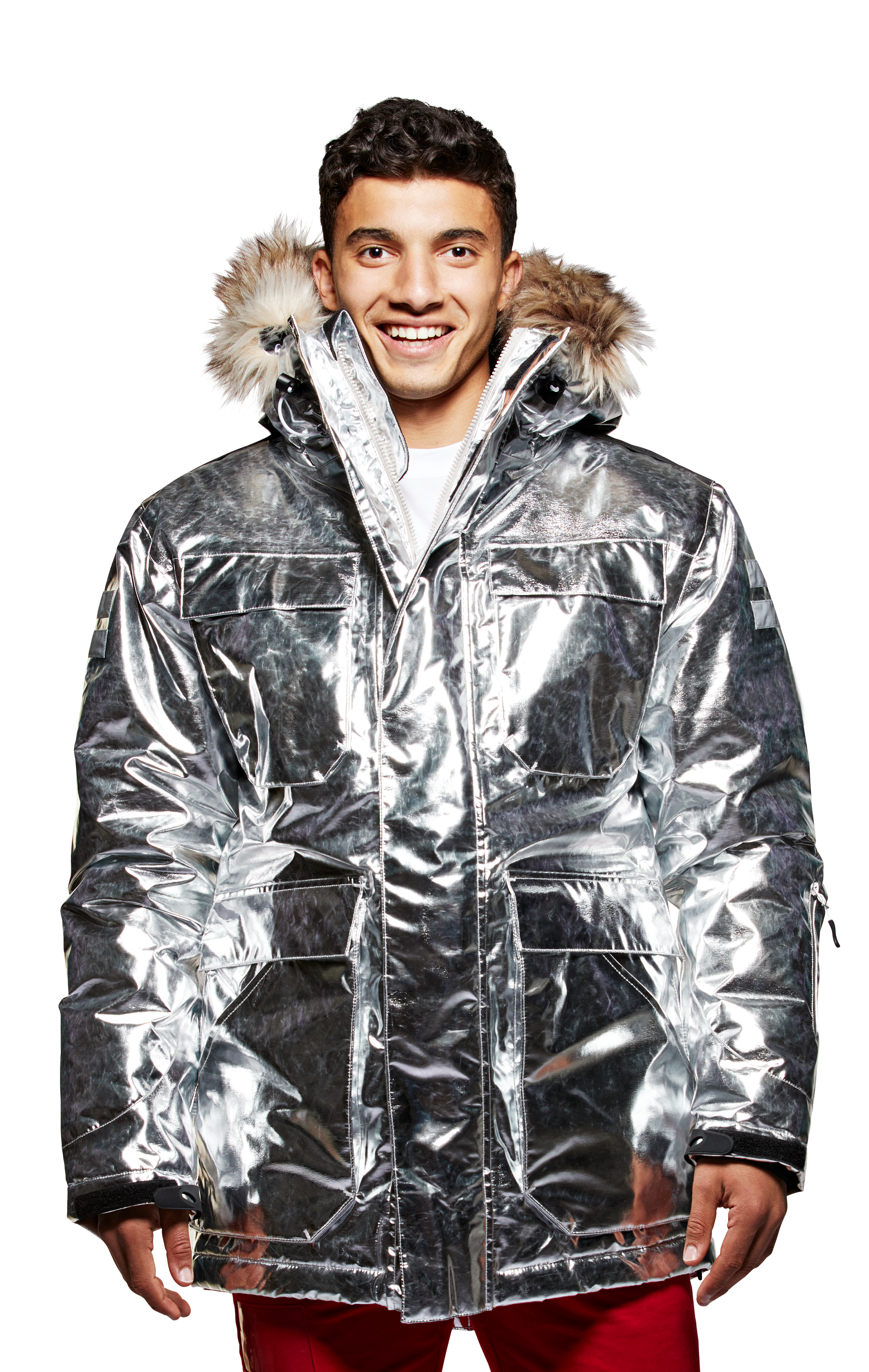 Parkas Unisex Arctic Sølv