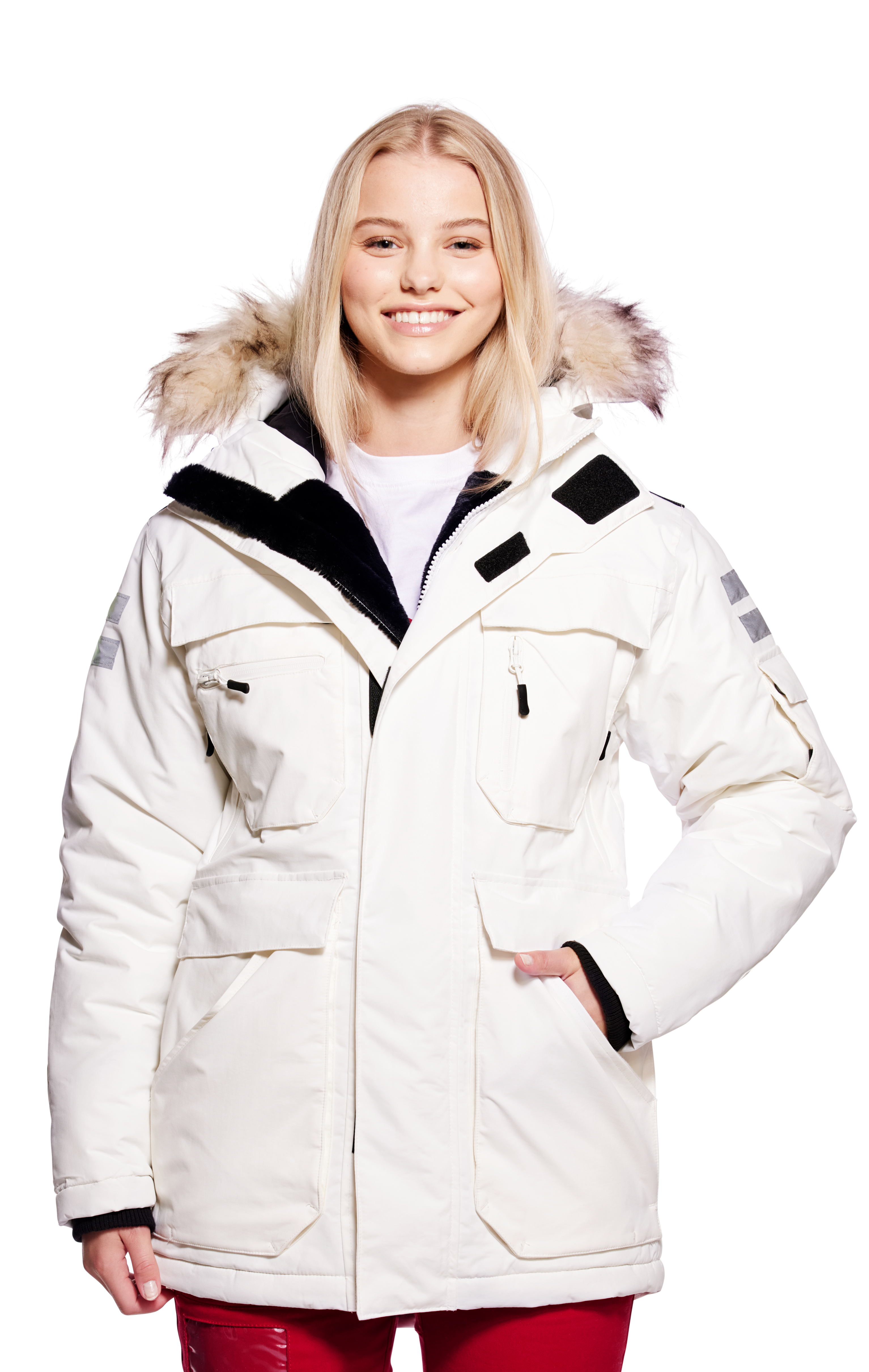 Parkas Girl Kodiak Off White