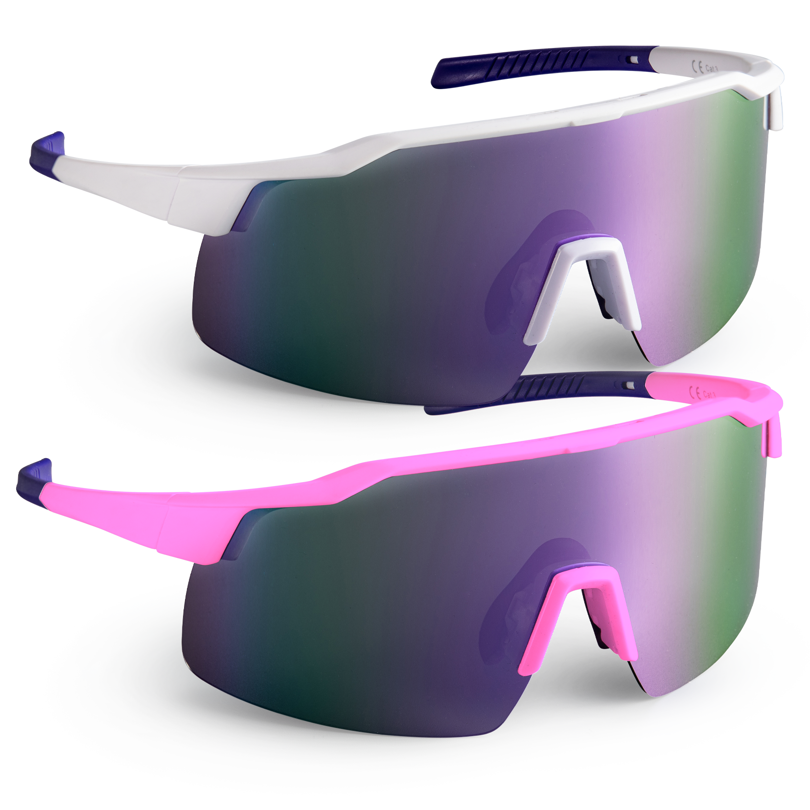 2-pack Cross White & Pink