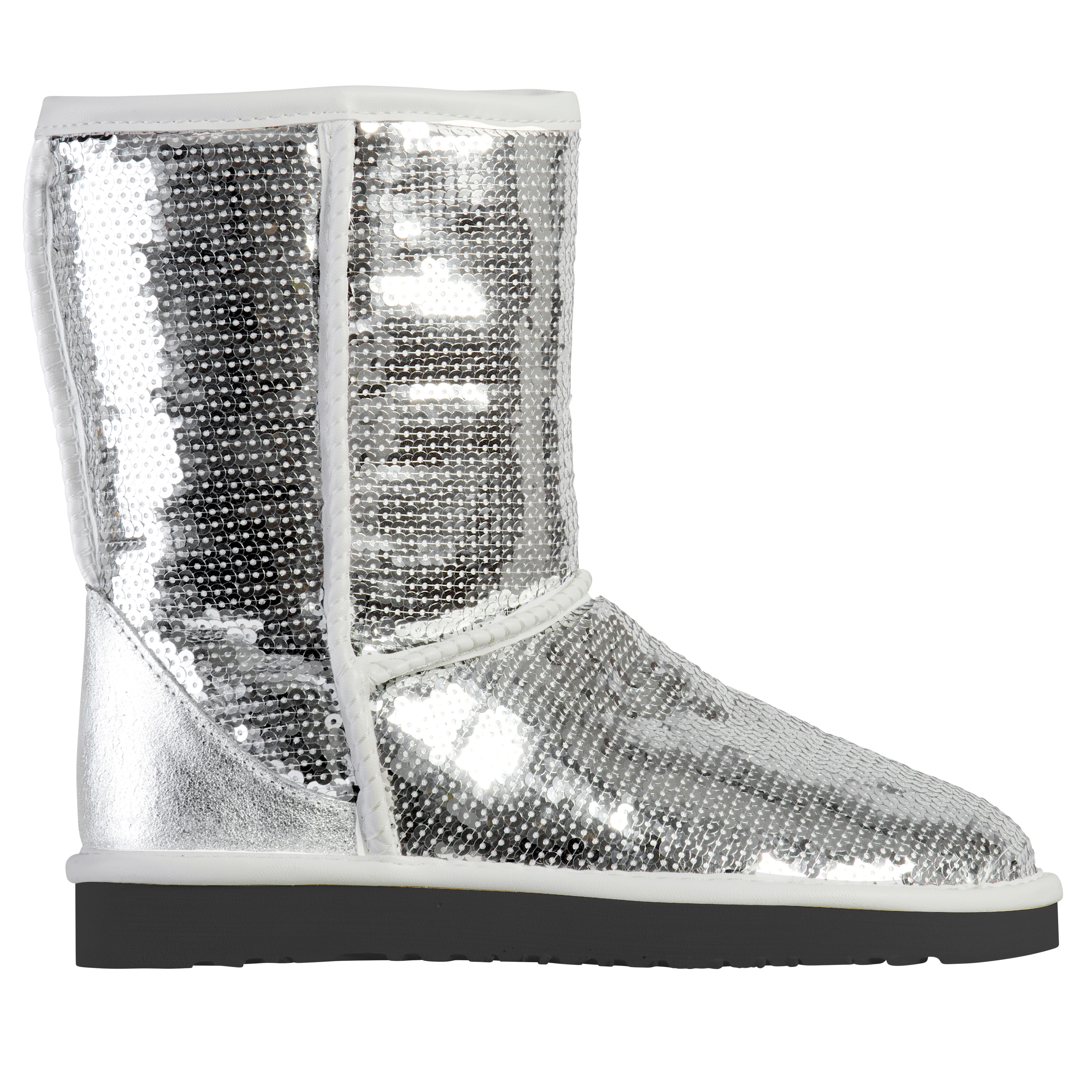 Boots Høy Sølv