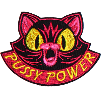 Strykestæsj Badge Pussy Power - 218