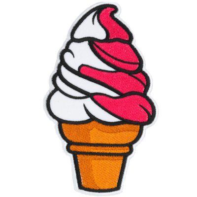 Strykestæsj Badge Soft Ice 2 - 221