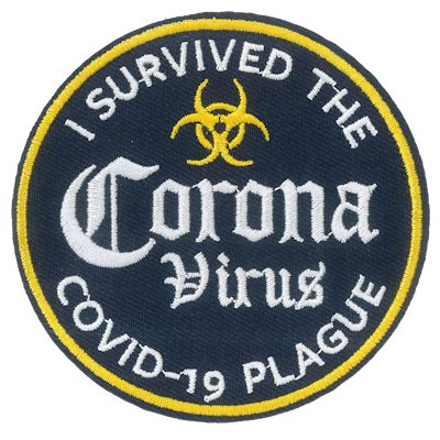 Strykestæsj Badge Survived Corona - 231