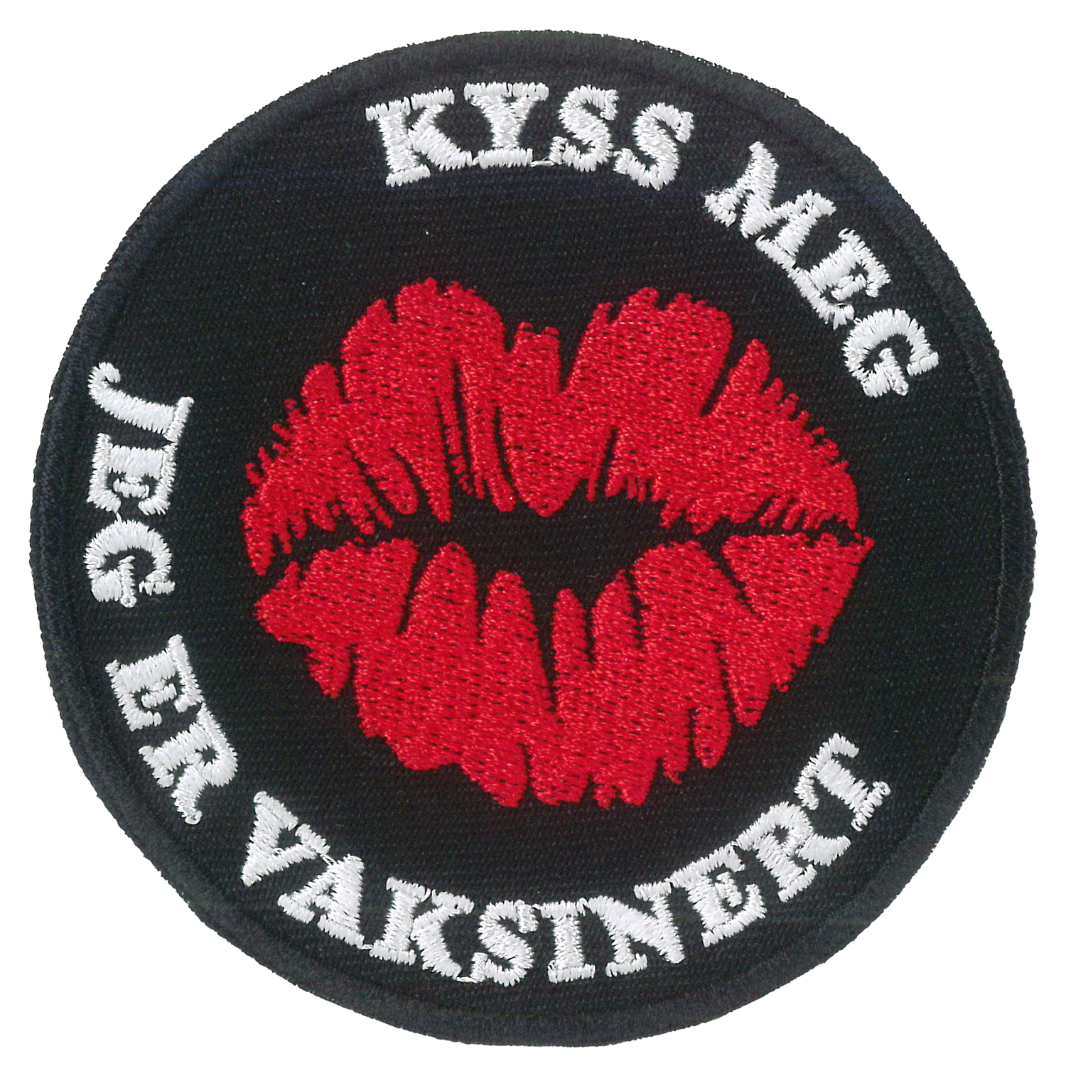 Badge Kyss Meg Vaksinert - 232