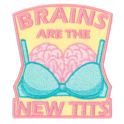 Strykestæsj Badge Brains - 288