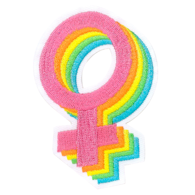 Strykestæsj Badge Woman Sign - 291