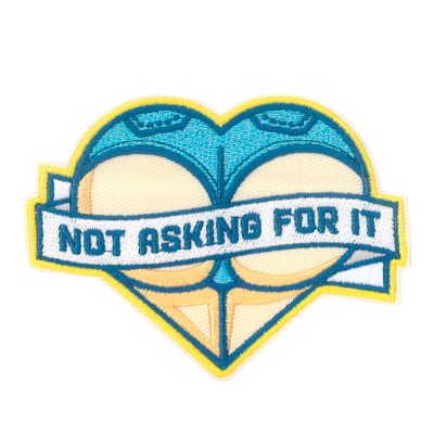 Strykestæsj Badge Not Asking - 299