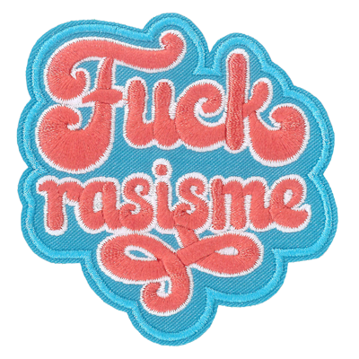 Strykestæsj Badge Fuck Rasisme - 305