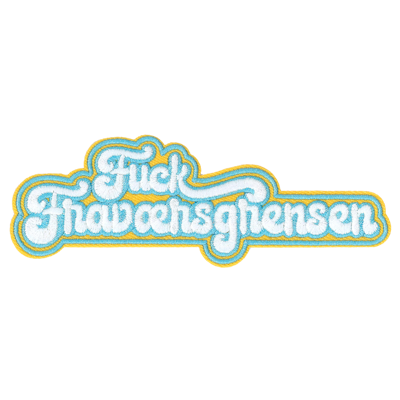 Strykestæsj Badge Fuck Fraværsgrensen - 306