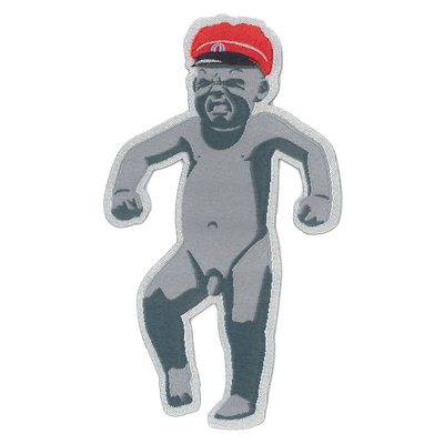 Strykestæsj Vevd Badge Angryboy - 329