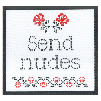 Strykestæsj Vevd Badge Send Nudes - 334