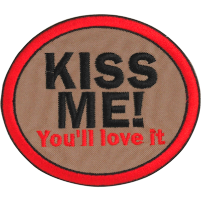 Strykestæsj Badge Kiss Me - 11