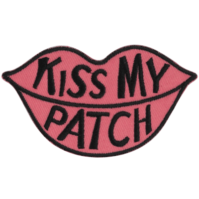 Strykestæsj Badge Kiss My- 32