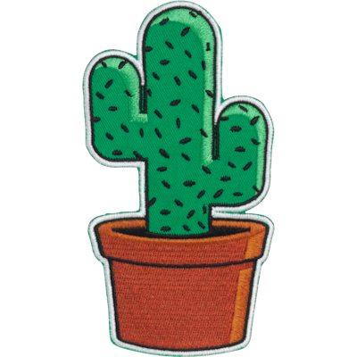 Strykestæsj Badge Cactus - 50