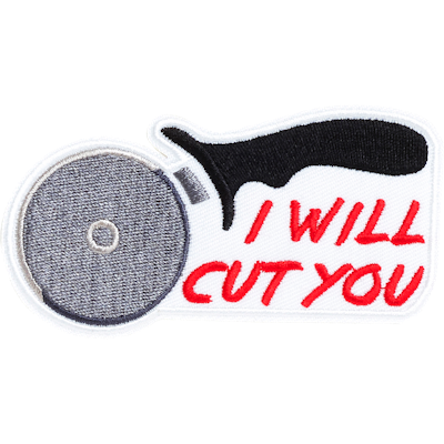 Strykestæsj Badge Cut You - 72