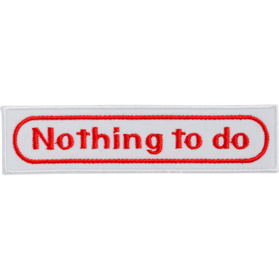 Strykestæsj Badge Nothing - 79