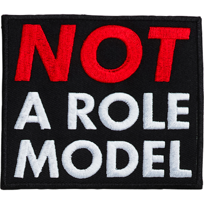 Strykestæsj Badge Not Role Model - 98