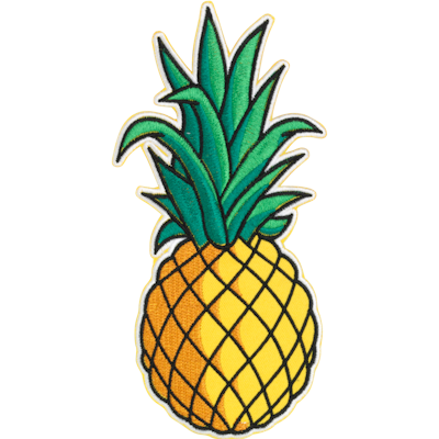 Strykestæsj Badge Pineapple - 99
