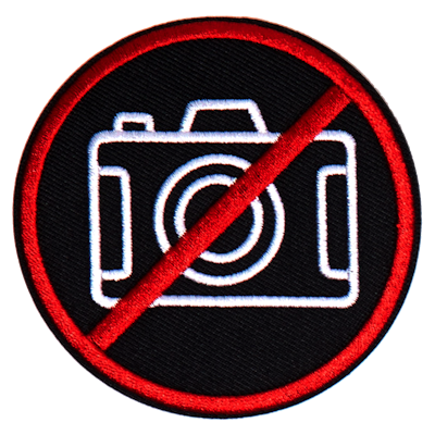 Strykestæsj Badge No Photo Sort - 109