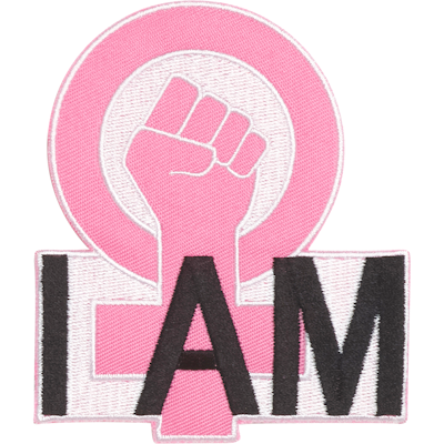 Strykestæsj Badge I Am Feminist - 130