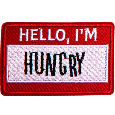 Strykestæsj Badge  Hungry - 131