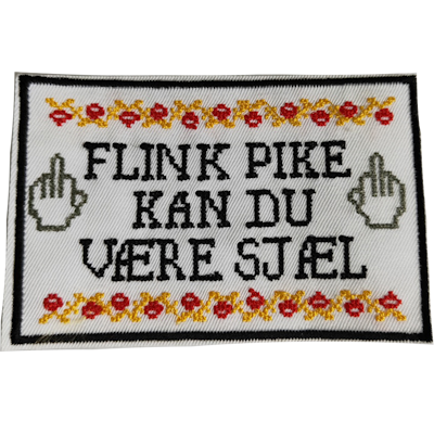 Strykestæsj Badge Flink Pike - 139