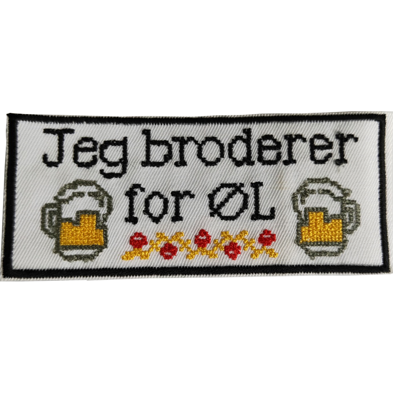 Badge Brodere for Øl - 140