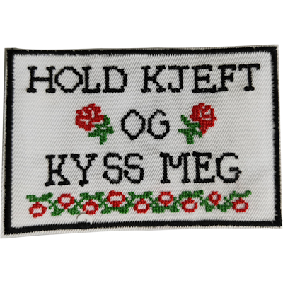 Strykestæsj Badge Hold Kjeft - 142