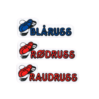 Strykestæsj Badge Russefarge - 146