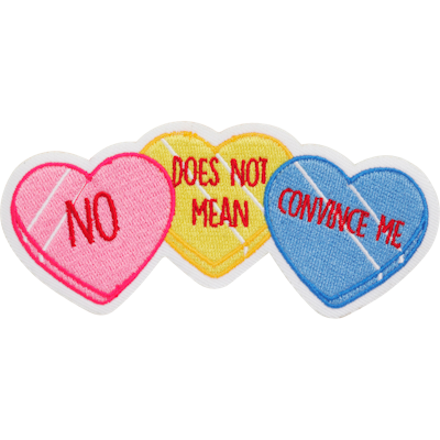 Strykestæsj Badge Love Hearts - 149