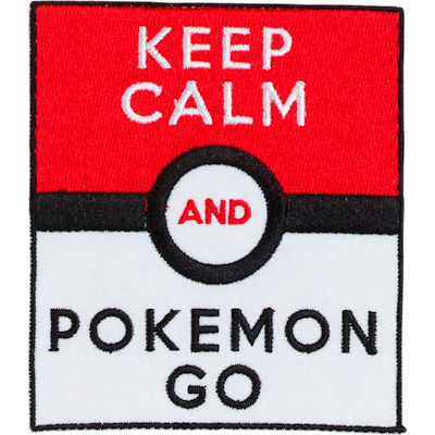 Strykestæsj Badge Keep Calm - 166