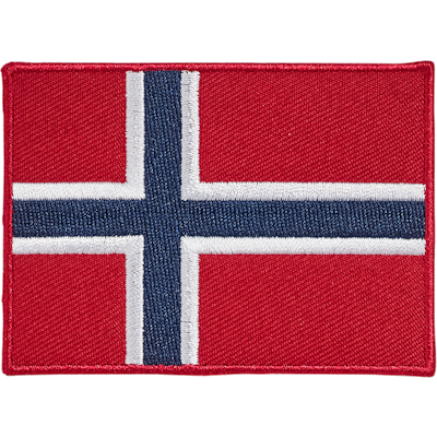 Strykestæsj Brodert Flagg