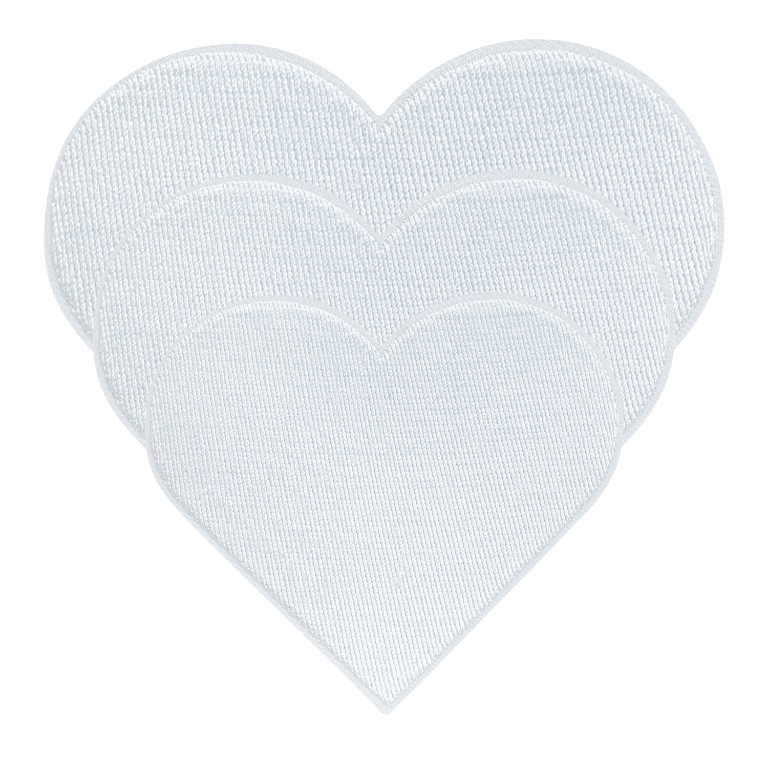 Hjerter 3-pack Hvit