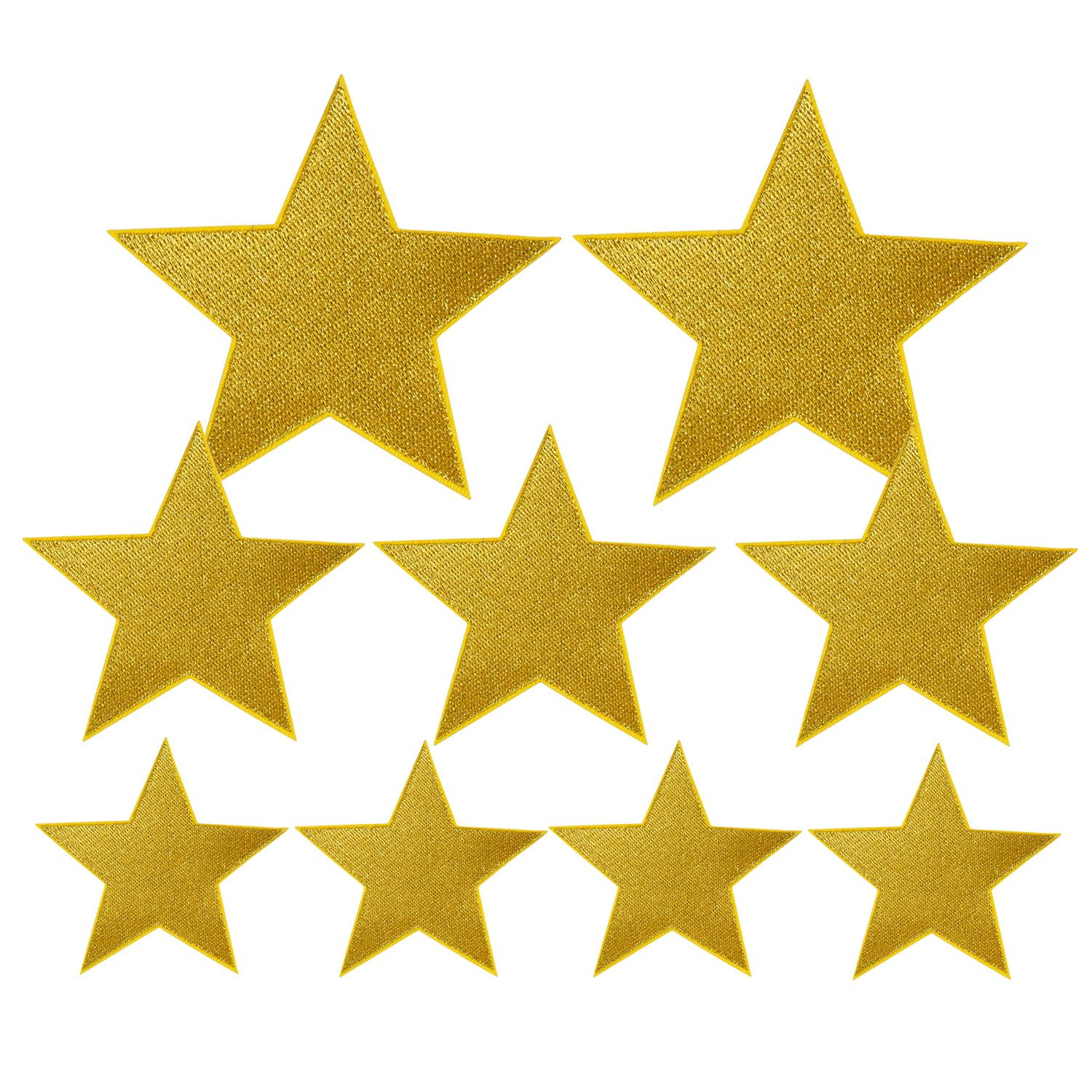 Stjerner 9-Pack Gull