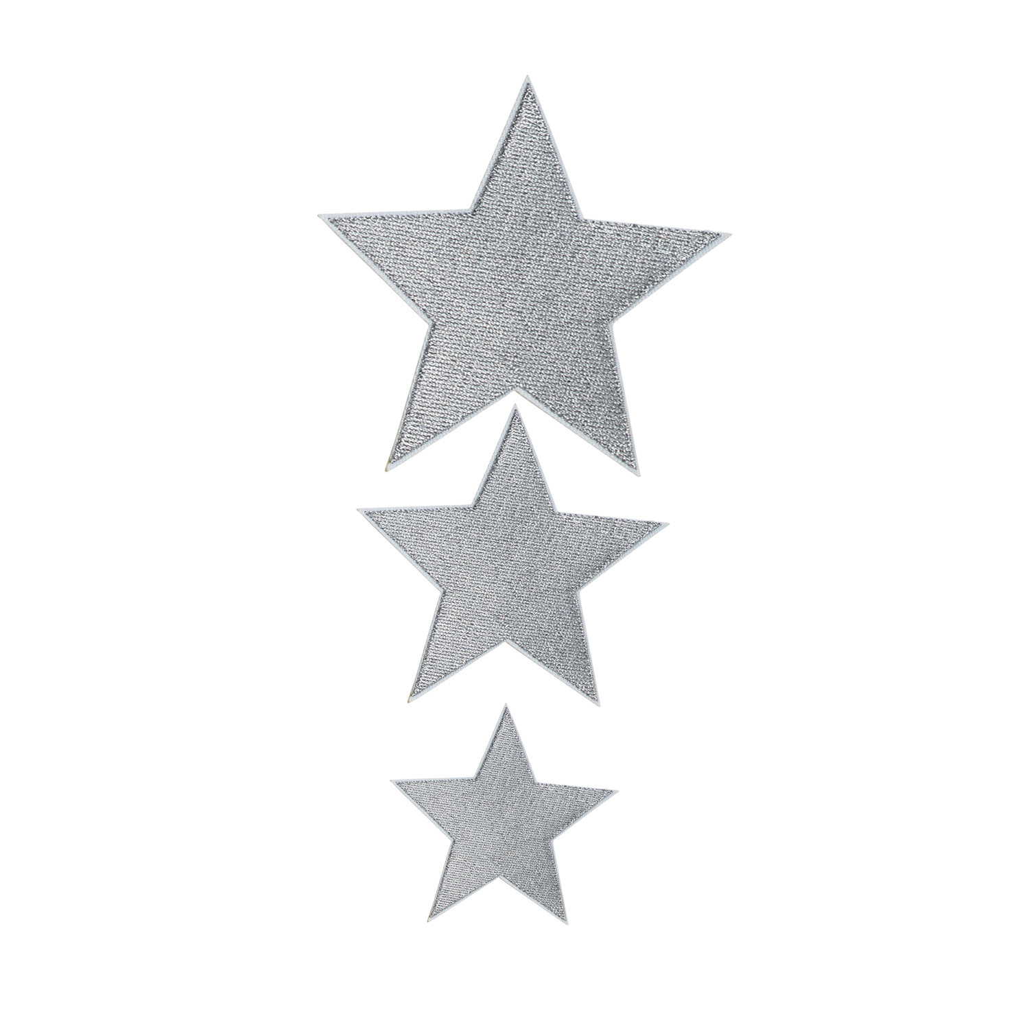 Stjerner 3-pack Sølv