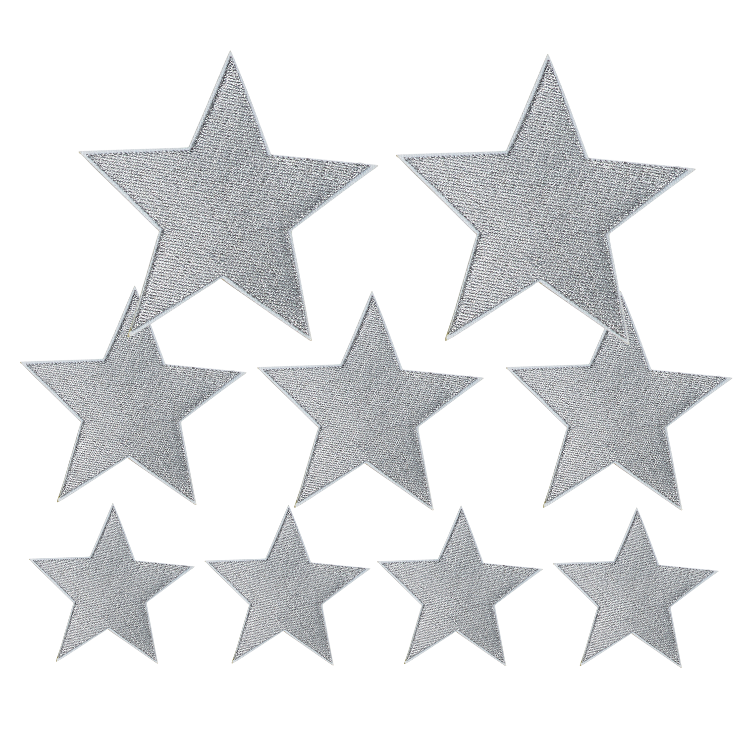 Stjerner 9-Pack Sølv