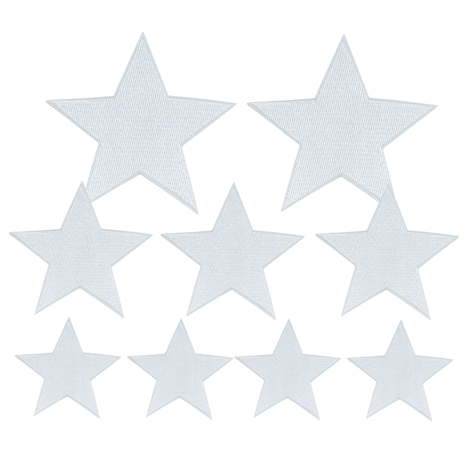 Stjerner 9-Pack Hvit