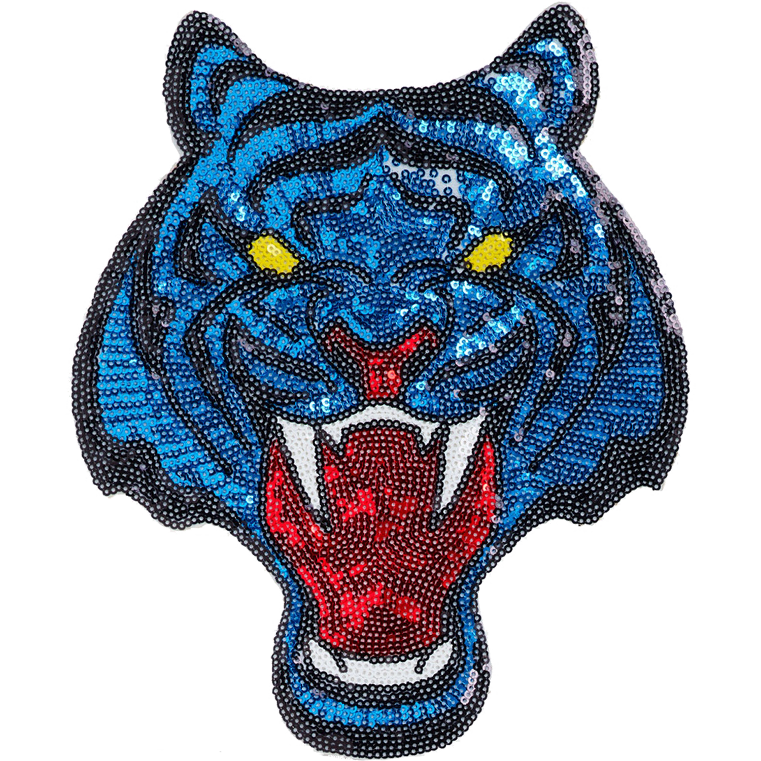 Ryggbadge - Panter Paljett