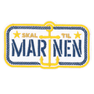 Strykestæsj Badge Skal til Marinen - 246