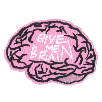 Strykestæsj Badge Give Me Brain - 266