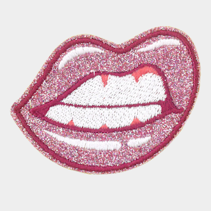 Badge Glittermunn - 341