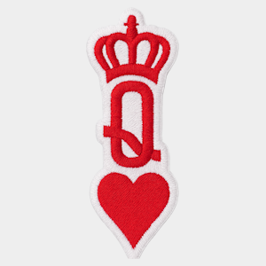 Badge Queen Hearts