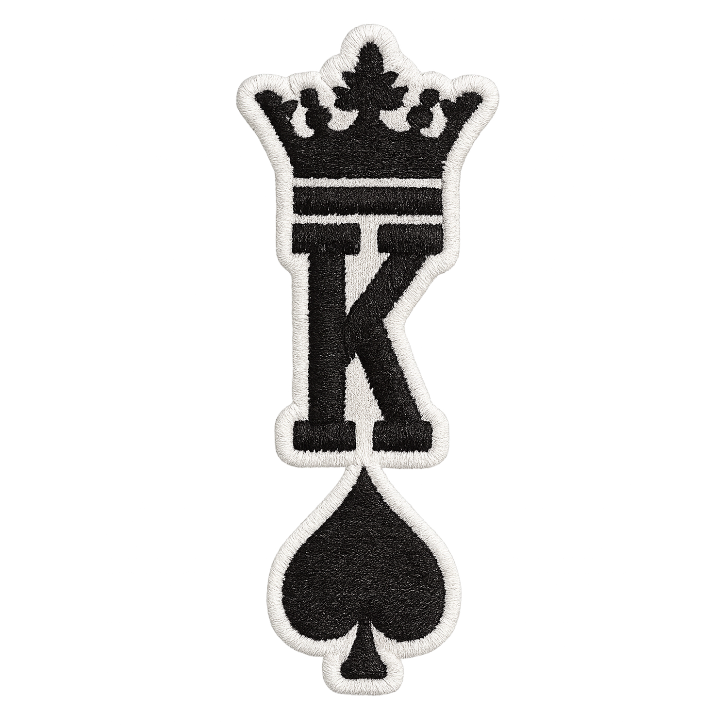 Badge King Spades