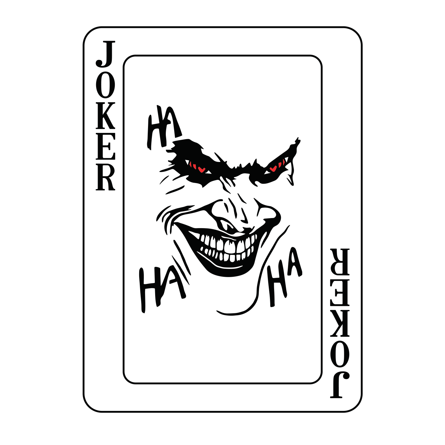 Badge Joker Ha Ha Ha