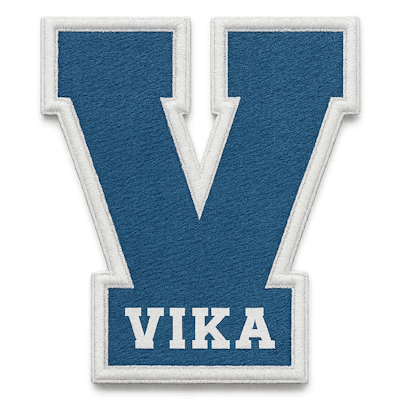 Strykestæsj Badge Vika