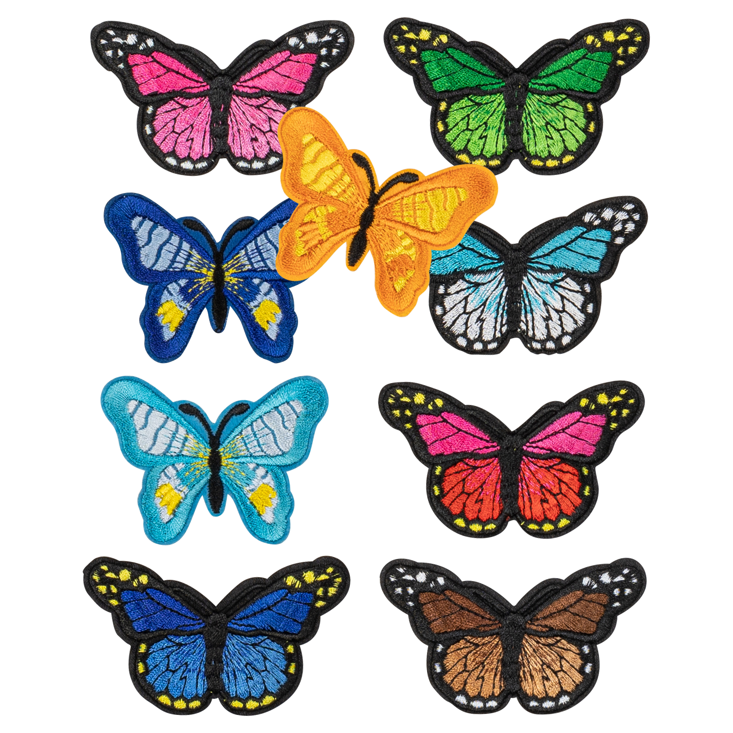 Badgesett Sommerfugler